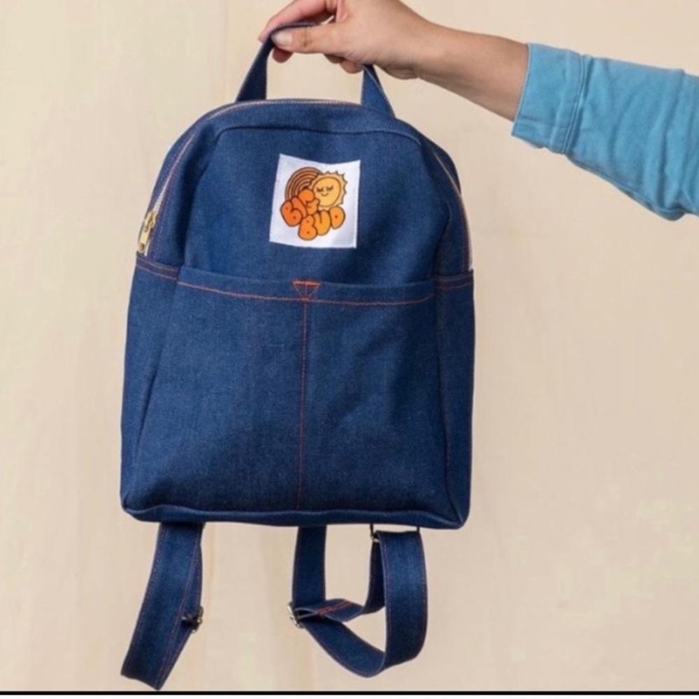 🆕 Big Bud Press Mini Denim Backpack